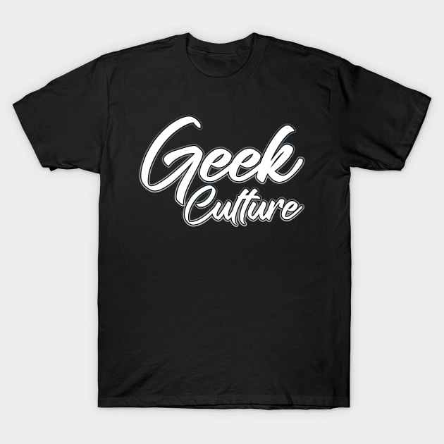 Geek Culture grey T-Shirt by Shawnsonart